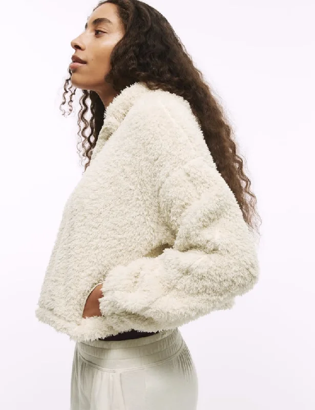 Feather Fleece Lounge Hoodie Hoodie with Hem Frayed Vintage Worn