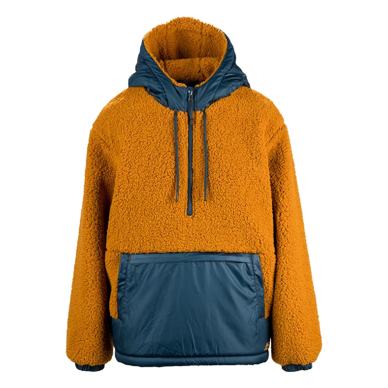 Women's Super Sherpa Fleece Hoodie Hoodie with Drawstring Waist Adjustable Fitted