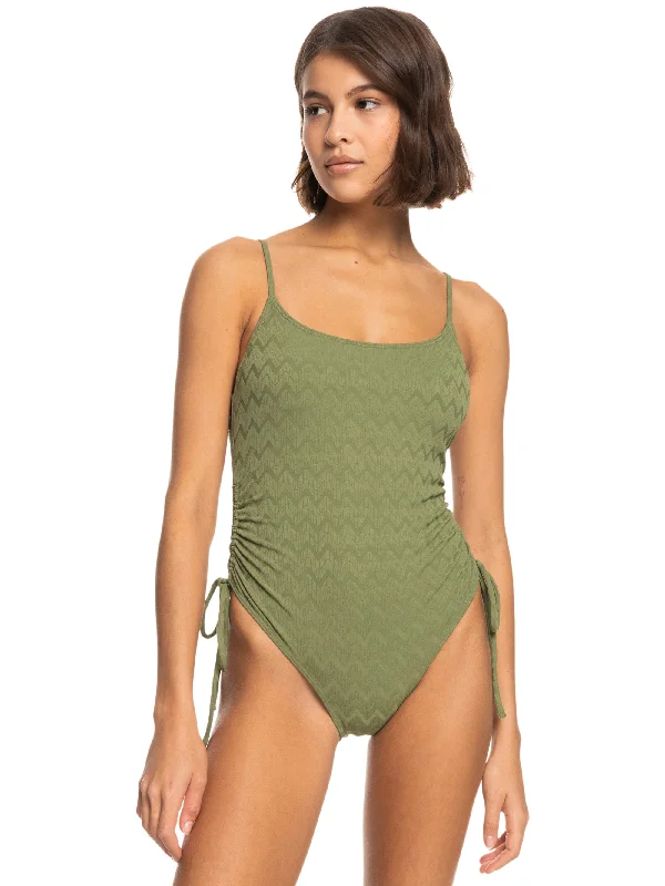 Womens Current Coolness One-Piece Swimsuit Push-Up Bikini Top
