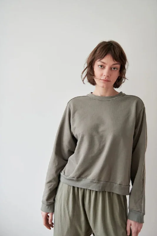 Easy Summer Sweatshirt - Fir Hoodie with Velcro Closure Adjustable Secure