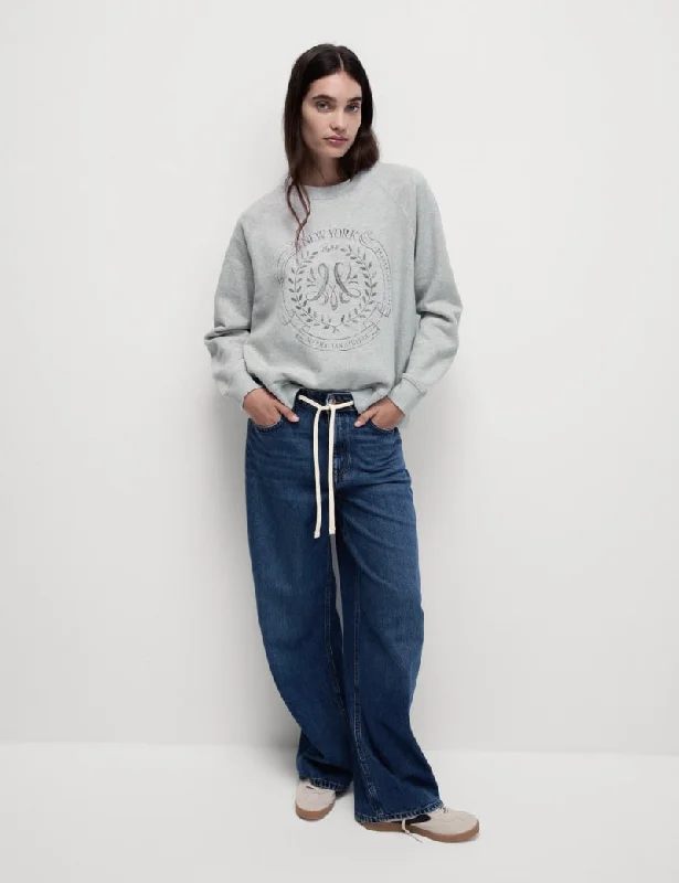 Pure Cotton Slogan Sweatshirt Hoodie Crop Top Short Trendy