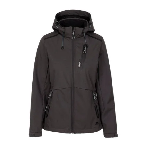 Trespass Womens/Ladies Neman TP75 Soft Shell Jacket Trench Coat Raincoat Waterproof Jacket