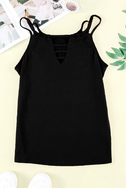 Unique Skull Print Tank Top basic tank top