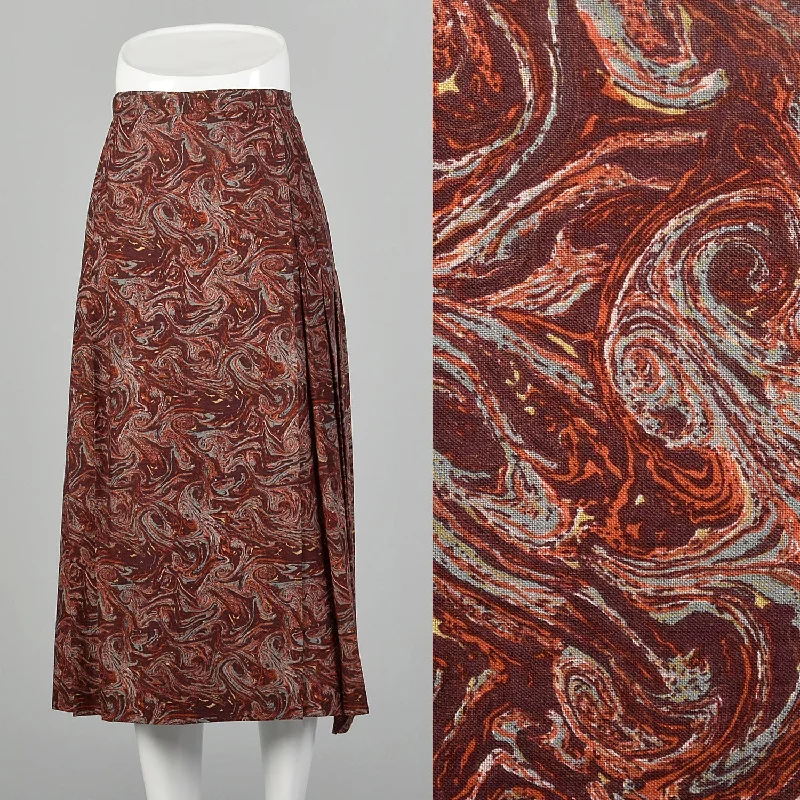XS Yves Saint Laurent Rive Gauche Skirt modal blend skirt