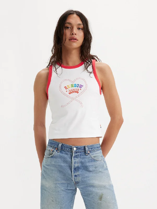 Levi's® Women's Graphic Olivia Tank mesh tank top