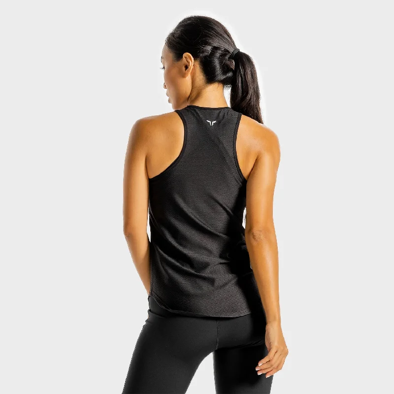 Core Tank - Onyx white tank top