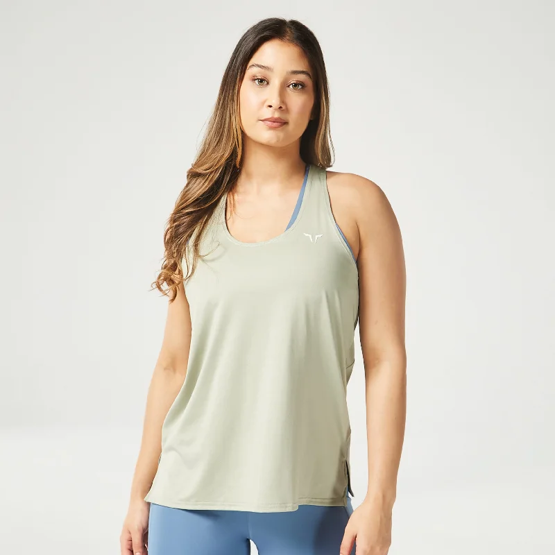Essential Tank Top - Desert Sage workout tank top