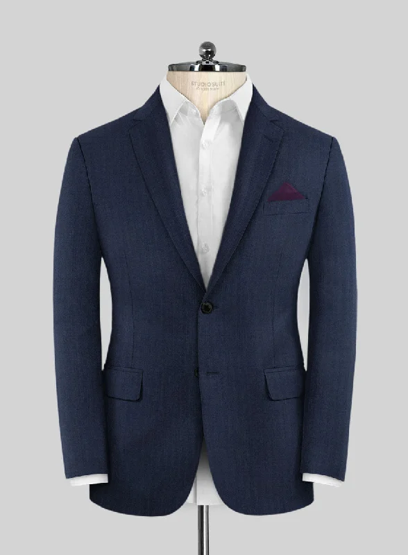 Caccioppoli Sun Dream Rogio Blue Wool Silk Jacket Rayon Fabric Velvet Fabric Corduroy Fabric