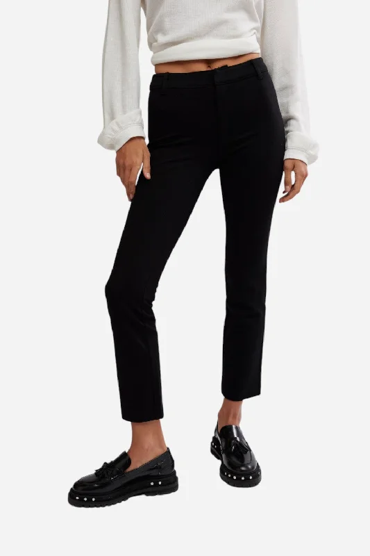 Free People Molly Slim Pant in Black Stylish Harem Pants
