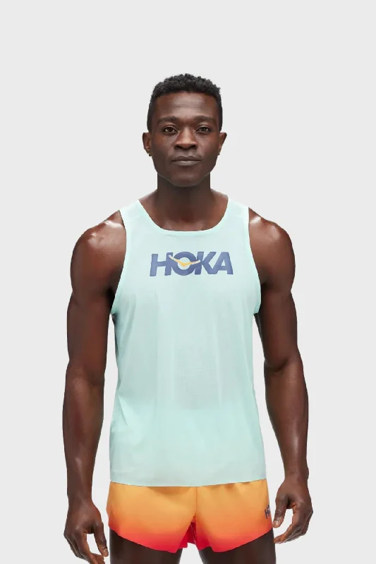HOKA - M AIROLITE RUN TANK strappy tank top