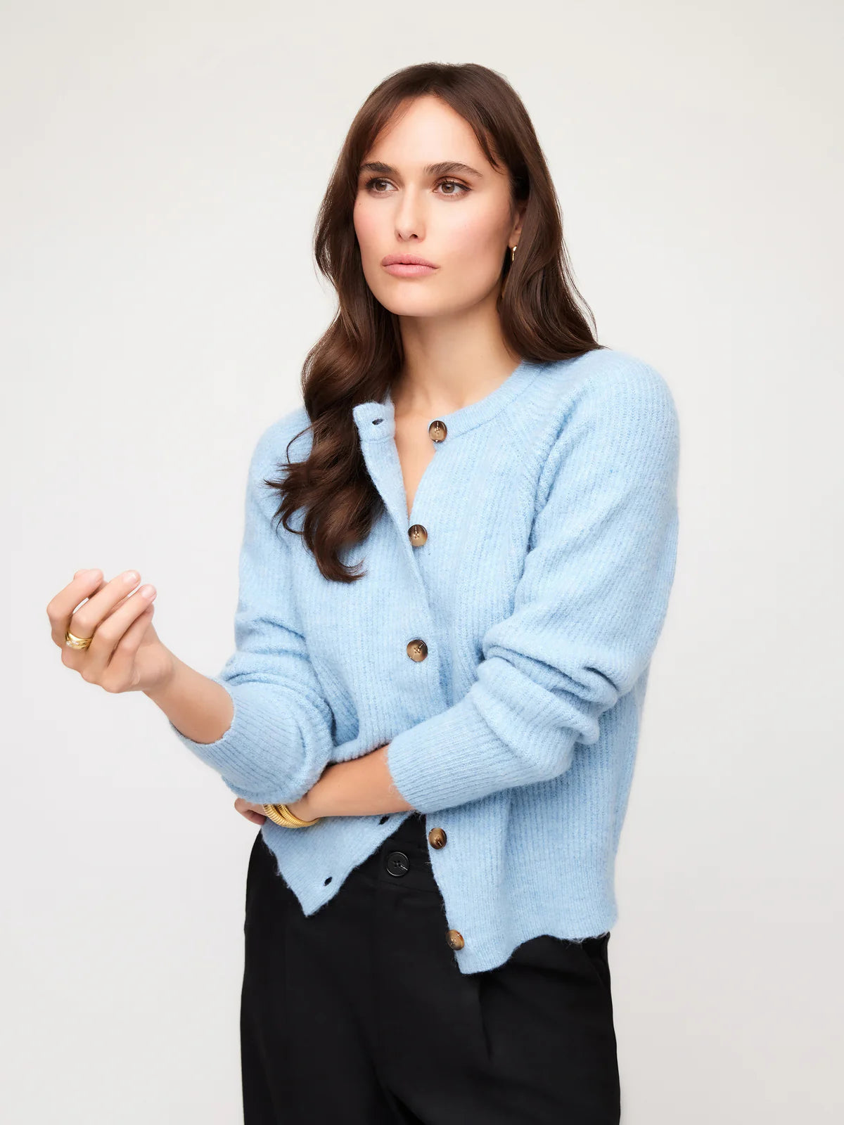 Fifteen Twenty Mika Cardigan Fitted Slim Tailored
