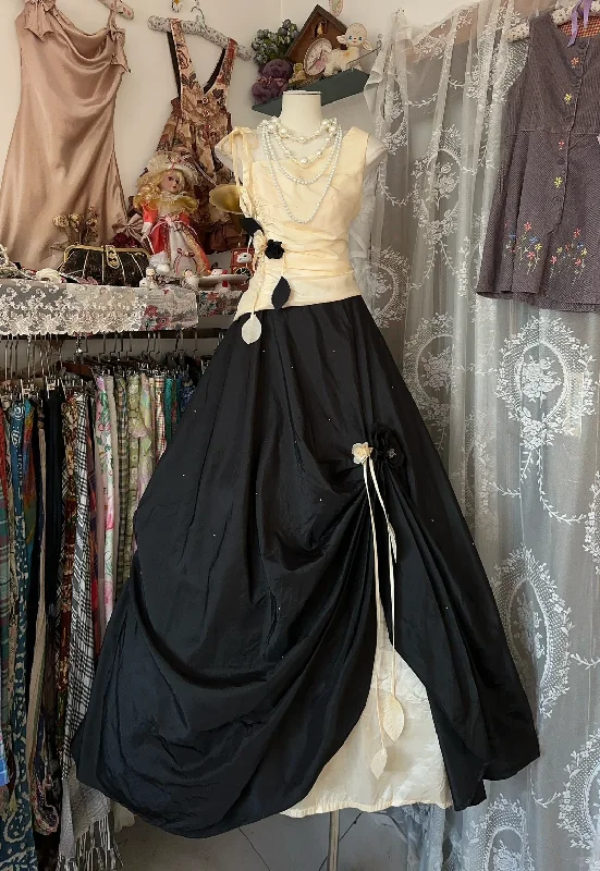 Vintage Sleeveless A-Line Long Party Dress Formal Evening Dress, DP4579 Tunics Canvas sturdy