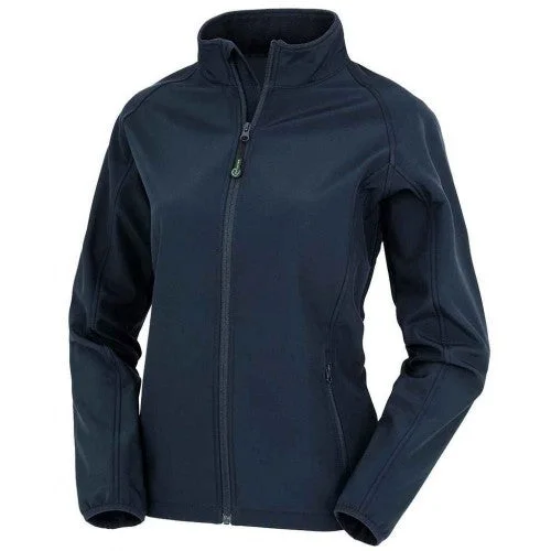 Result Genuine Recycled Womens/Ladies Printable Soft Shell Jacket Mesh Jacket Canvas Jacket Denim Jacket