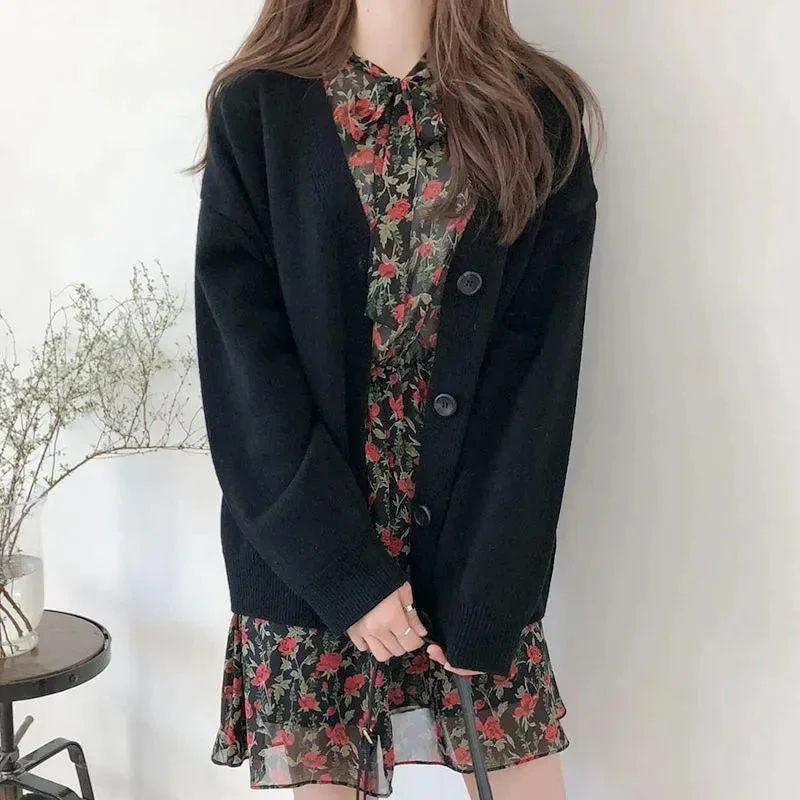 Oversized Cardigan Sweater For Women Soft Cozy Warm
