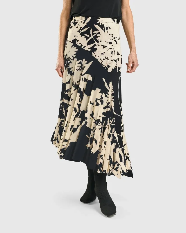 Secret Garden Swing Skirt, Floral lace skirt romantic