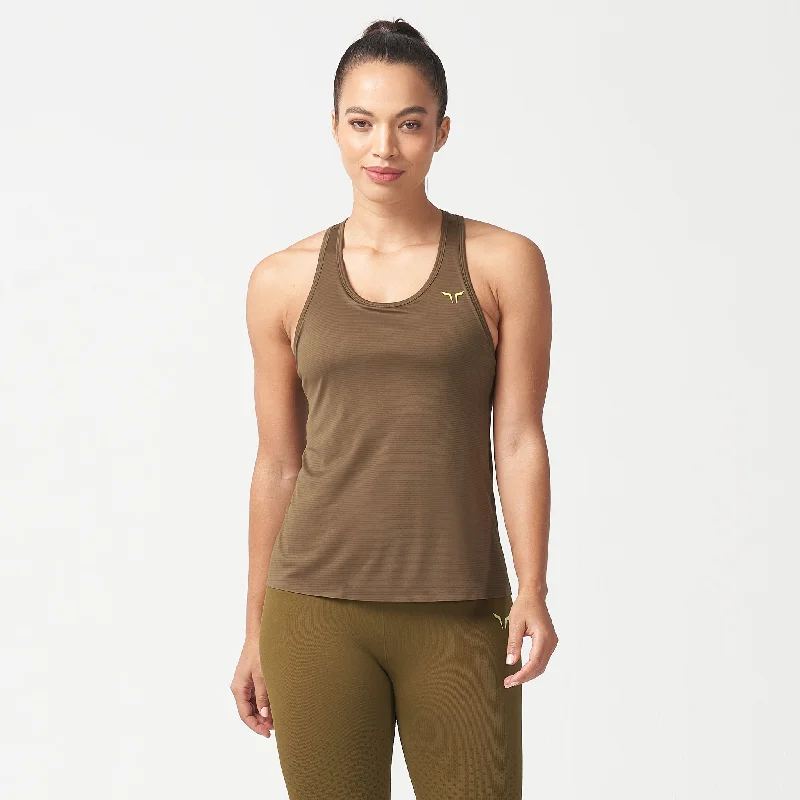 LAB360° Rapid Tank - Dark Olive cropped tank top