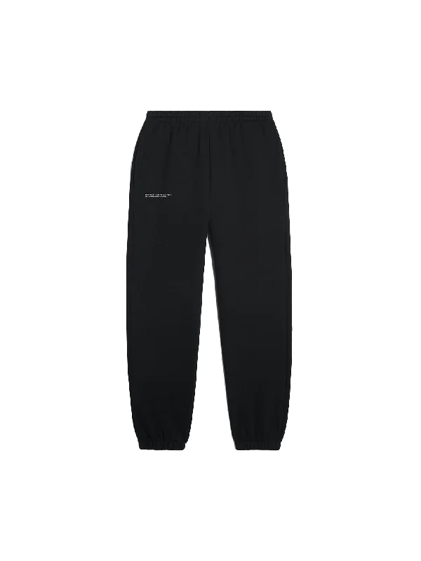 Mens 365 Heavyweight Track Pants—black Comfortable Denim Trousers