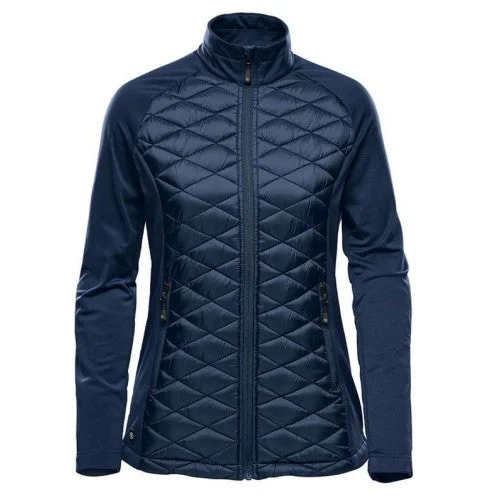 Stormtech Womens/Ladies Boulder Thermal Jacket Zippered Front Buttoned Front Snap Front