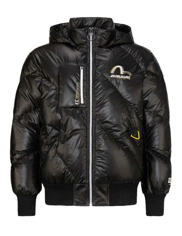 Quilted Logo Print Bomber Down Jacket Rayon Jacket Velvet Jacket Corduroy Jacket