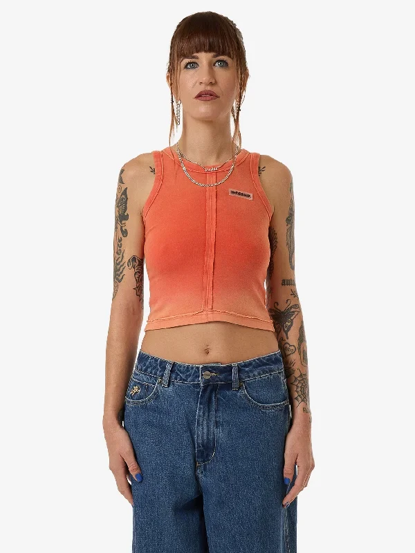 Core Divided Sport Tank cutout tank top