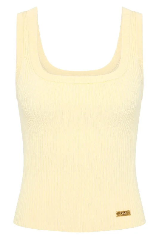 Bronte Tank peach tank top