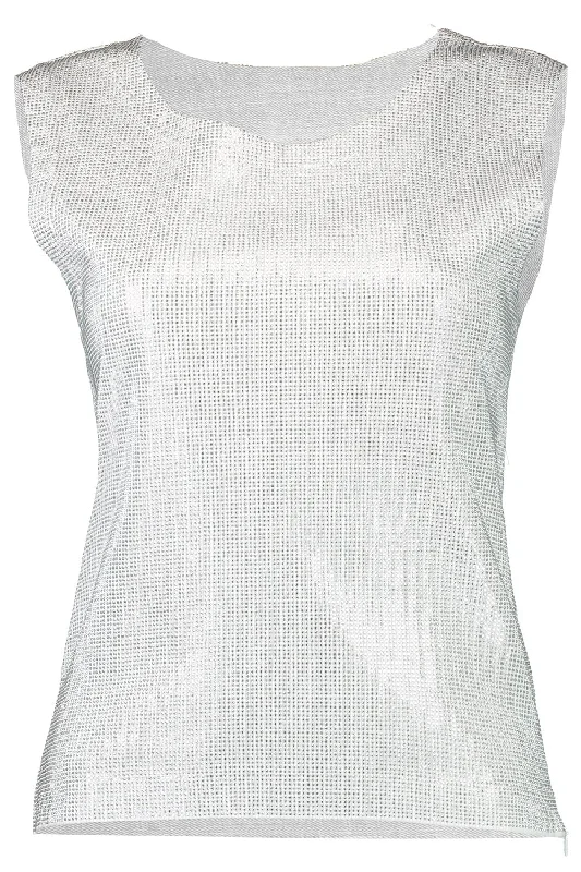 Hotfix Tank Top cutout tank top