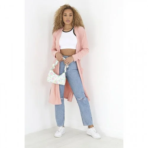 Brave Soul Womens/Ladies Ribbed Cardigan Zippered Buttoned Snapped