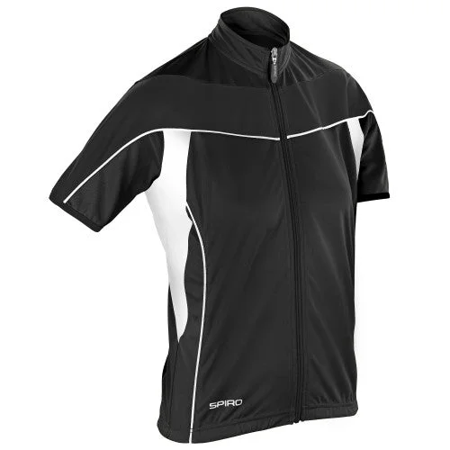 Spiro Womens Bikewear / Cycling 1/4 Zip Cool-Dry Performance Fleece Top / Light Jacket Wool Jacket Cashmere Jacket Tweed Jacket