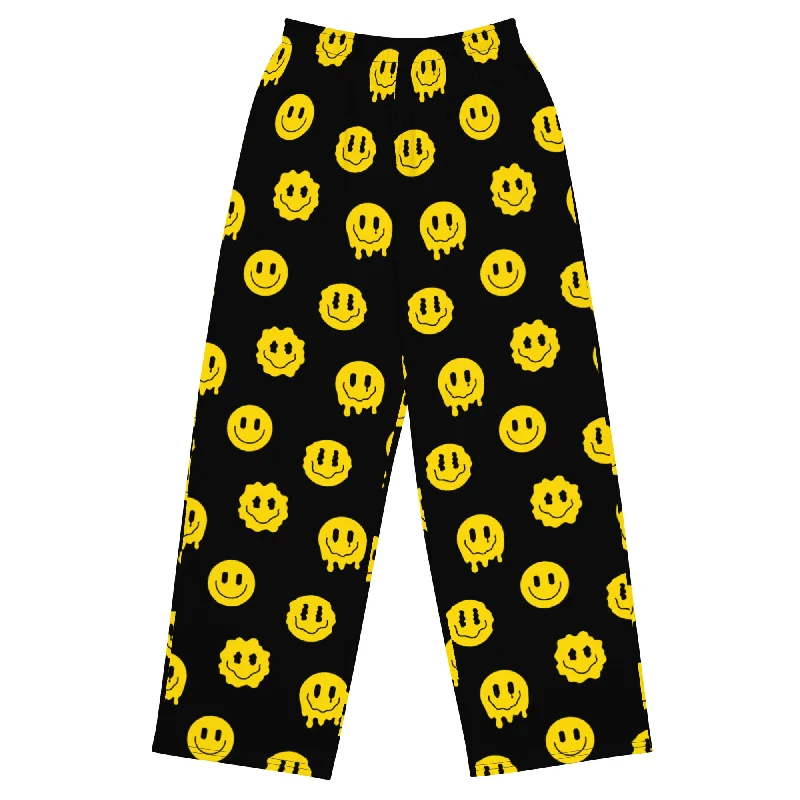 Trippie Wide Leg Pants Casual Skinny Fit Pants