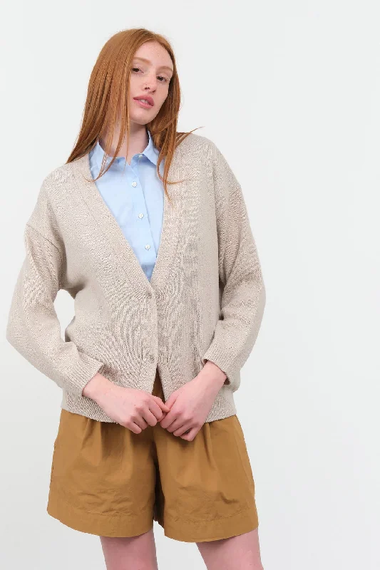 Wool Lily Cardigan Spandex Rayon Corduroy