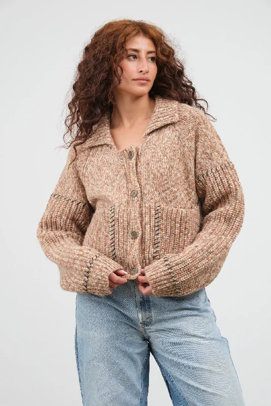 Stitch Cardigan Soft Cozy Warm