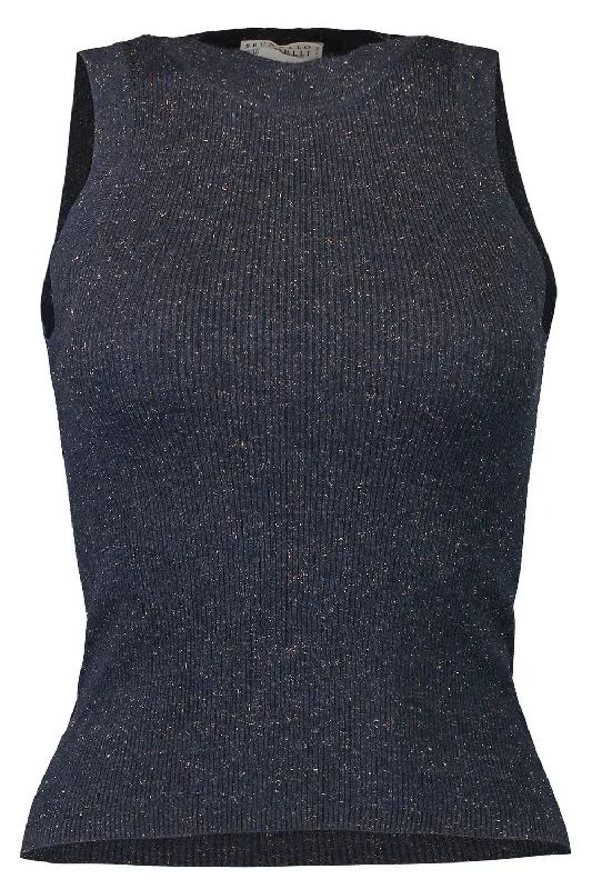 Lurex Tank stretchy tank top