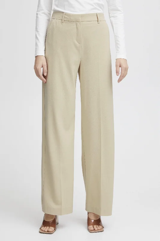 DANTA WIDE LEG PANTS (CEMENT) Cozy Lounge Pants