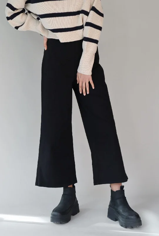 BLACK STRETCH TWILL PANT Modern Skinny Pants