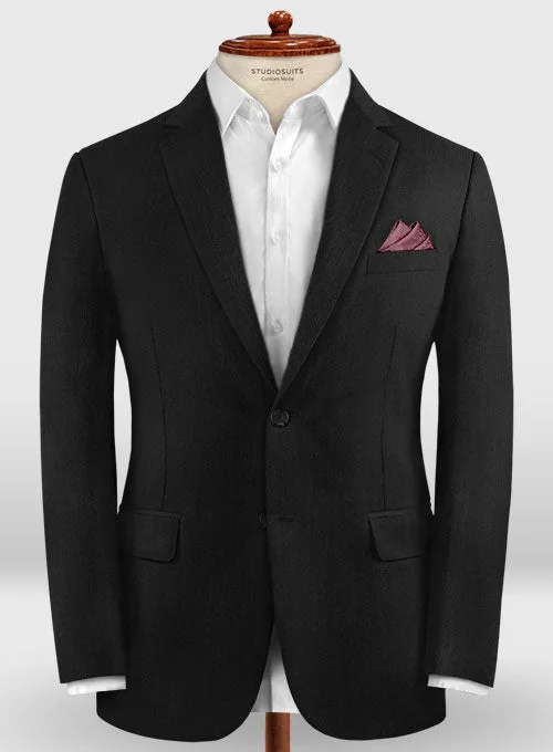 Lanificio Zegna Traveller Black Wool Jacket Plaid Jacket Tartan Jacket Houndstooth Jacket Lanificio Zegna Traveller Black Wool Jacket Plaid Jacket Tartan Jacket Houndstooth Jacket