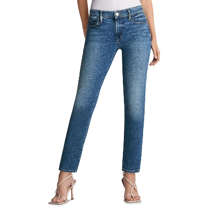 Joe's Womens Lara Pocket Denim Ankle Pants Elegant High-Waist Pants