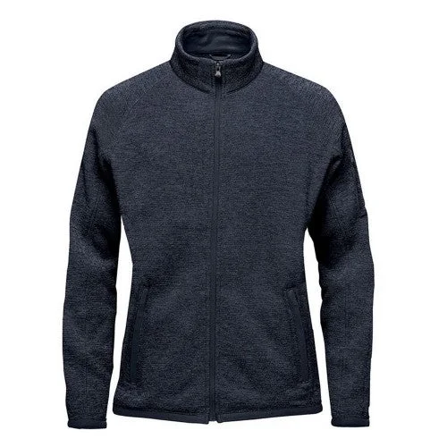 Stormtech Womens/Ladies Avalante Heather Full Zip Fleece Jacket One-Shoulder Jacket Off-the-Shoulder Jacket Asymmetrical Jacket