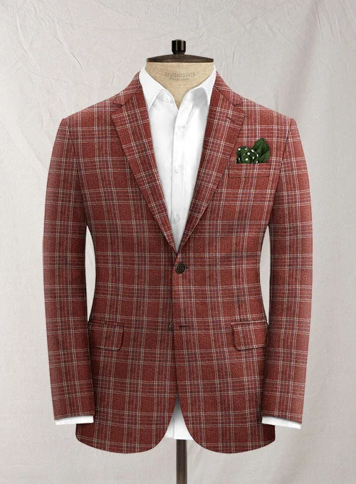 Solbiati Linen Roatia Jacket Zippered Jacket Buttoned Jacket Snapped Jacket