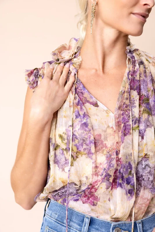 Lyrical Frilled Tank gym tank top