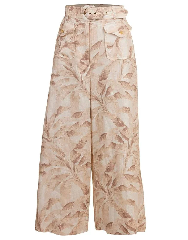 Super Eight Safari Pant Trendy Wide-Leg Pants