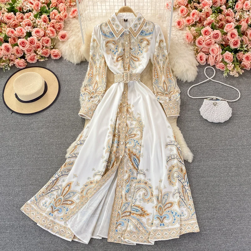 High end light luxury single breasted skirt  3114 corduroy skirt durable
