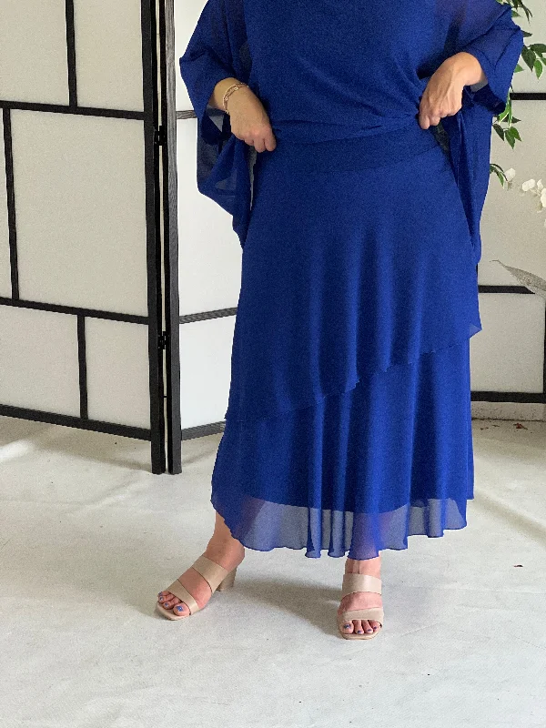 Xander Royal Evening Skirt zip skirt side
