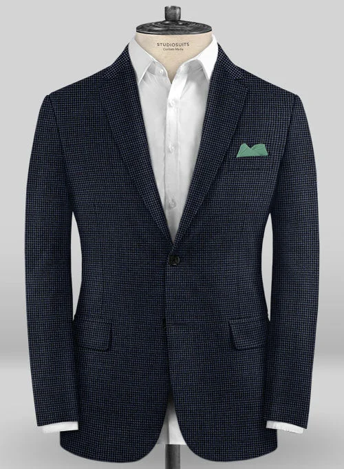 Caccioppoli Fresco Wool Blue Dimati Jacket Cotton Jacket Linen Jacket Terry Jacket