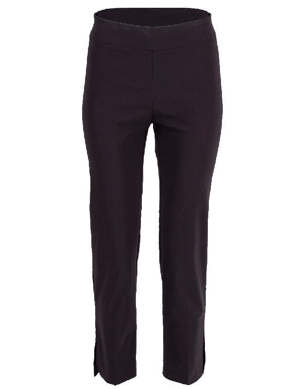 Peggy Ankle Side Slit Pant Fashionable Jogger Pants