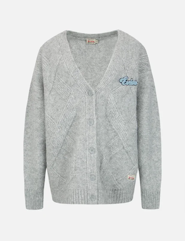 Hand Knit Cable Cardigan Machine Wash Dry Clean Hand Wash