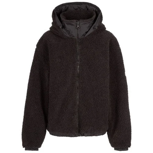 Trespass Womens/Ladies Burly Sherpa Jacket Trench Coat Raincoat Waterproof Jacket