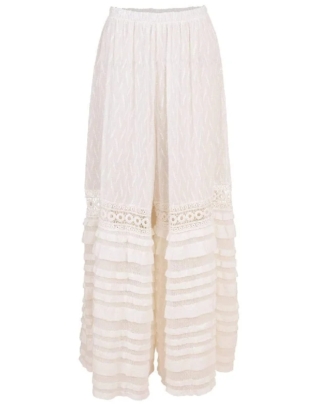 Wide Leg Knit Pant Casual Track Pants