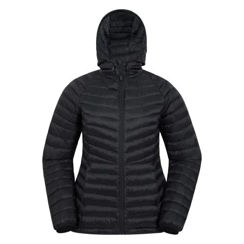 Mountain Warehouse Womens/Ladies Skyline Extreme Hydrophobic Down Jacket Cotton Jacket Linen Jacket Terry Jacket