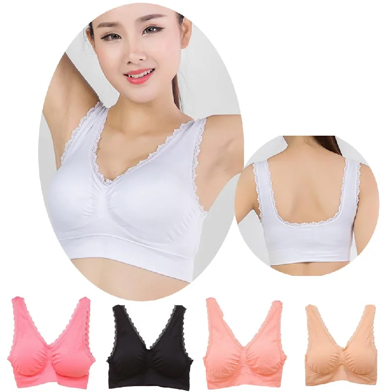 Women Lace Athletic No Rims Bustier Corset Tops Tank Top Black 1606 coral tank top