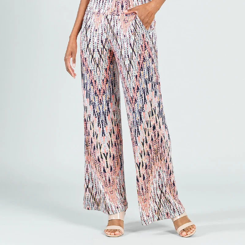 Wide Leg Pocket Pant - Boho Weave - Final Sale! Relaxed Linen Pants